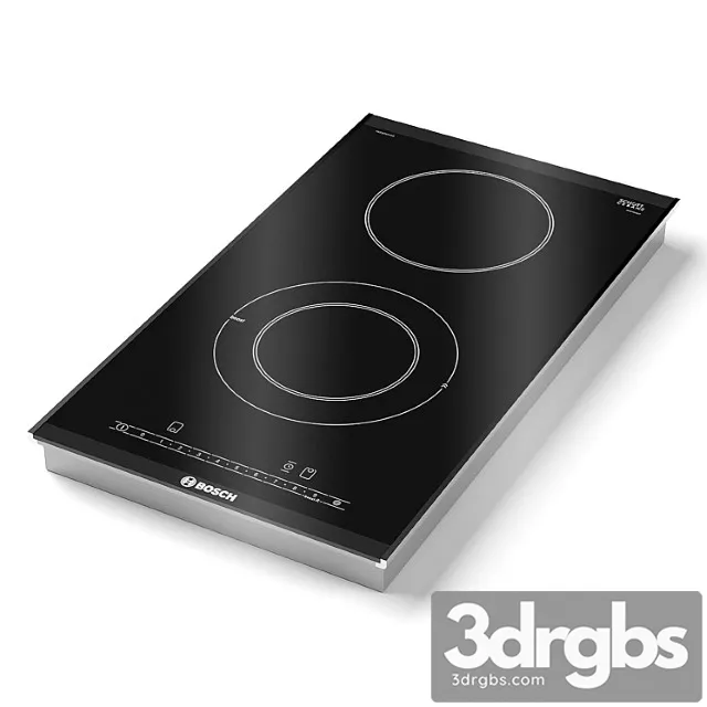 Bosch Induction Hob PKF375FP1E Serie 6 3D Model Download