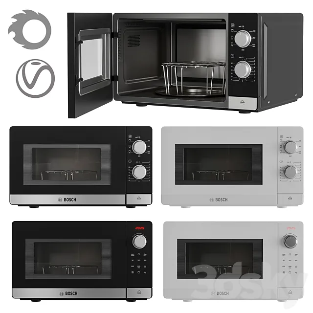Bosch microwave 01 3D Model