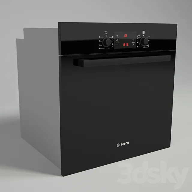 Bosch oven 23B263E HBA 3DModel