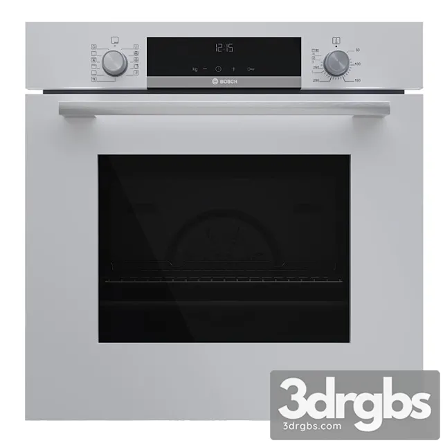 Bosch Oven Hba578bw0 3D Model Download