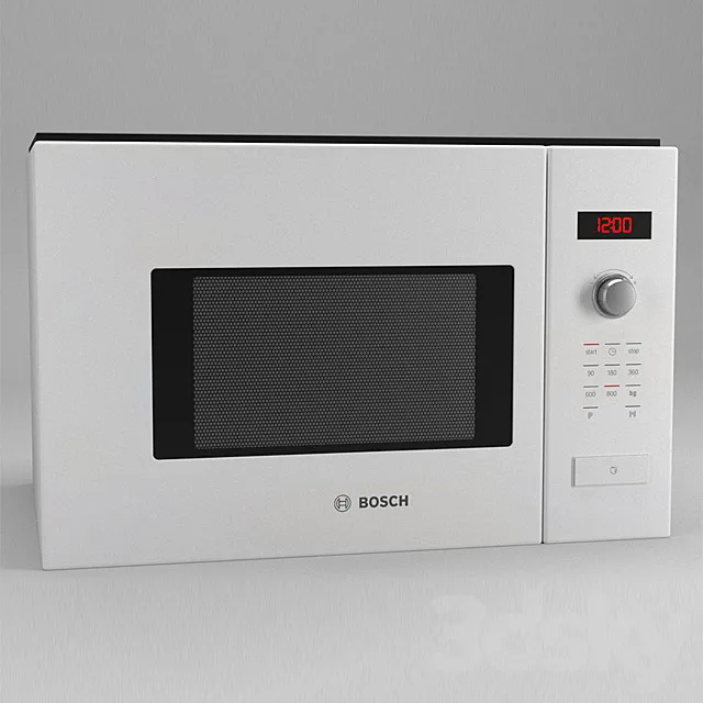 BOSCH Serie 6 Vit HMT75M624 3DModel