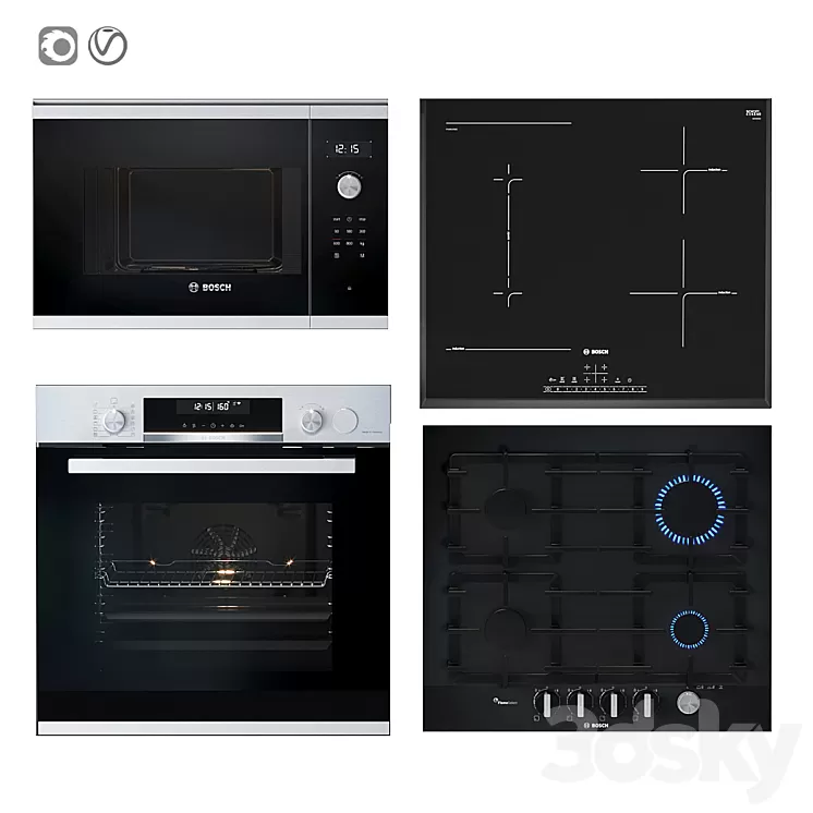 Bosch Serie Set 6 3D Model