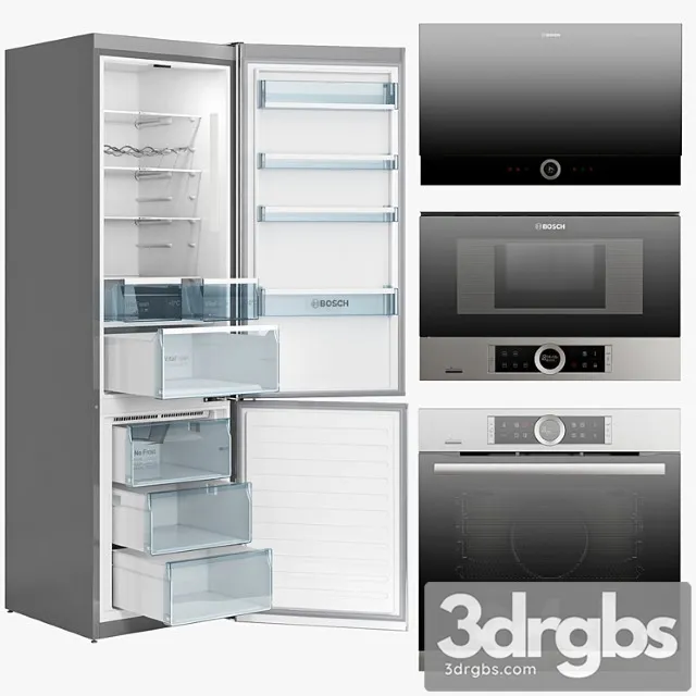 Bosch Series 8 Equipment Set 3D Model Download