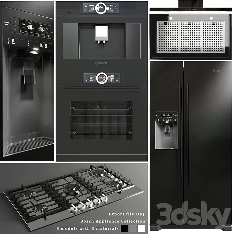 Bosch set application 3D Model