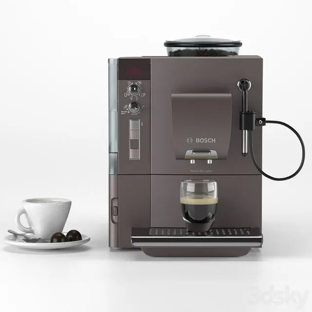 Bosch TES coffee machine 3D Model Bosch TES coffee machine 3D Model