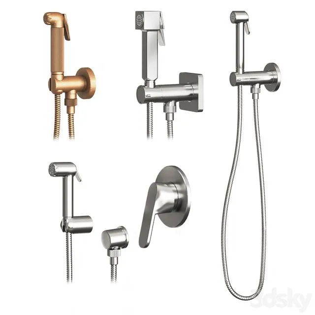 Bossini mixer set 3D Model