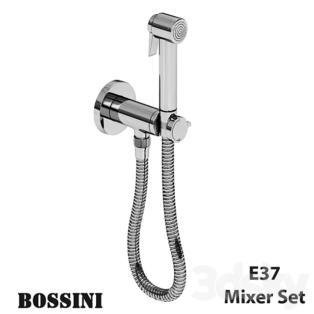 Bossini Paloma Flat Mixer set E37011 3DModel