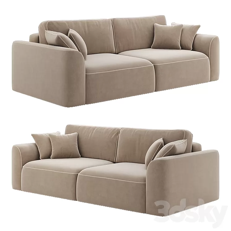Boston sofa 3D Model Free Download Boston sofa 3D Model Free Download