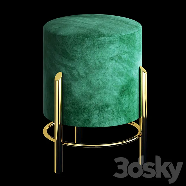 Boston Stool e’NIGMA-code 3D Model Boston Stool e’NIGMA-code 3D Model