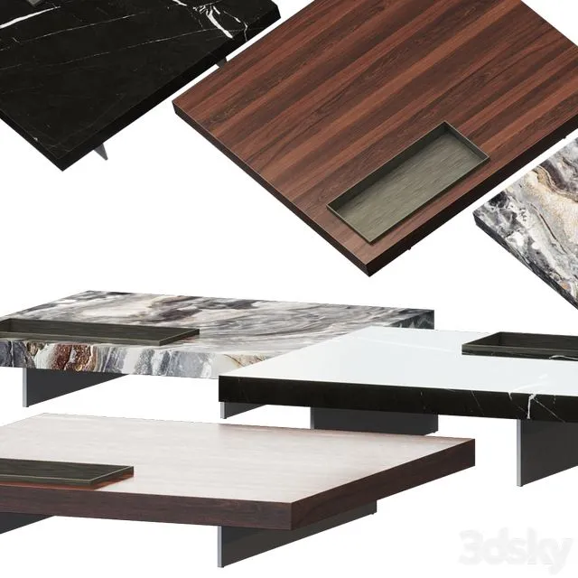 Boteco by Minotti 3D Model Boteco by Minotti 3D Model