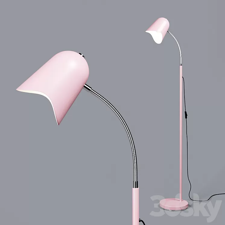 BOTIMI Floor Lamp 3D Model BOTIMI Floor Lamp 3D Model