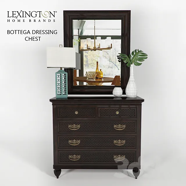 BOTTEGA DRESSING CHEST 3D Model