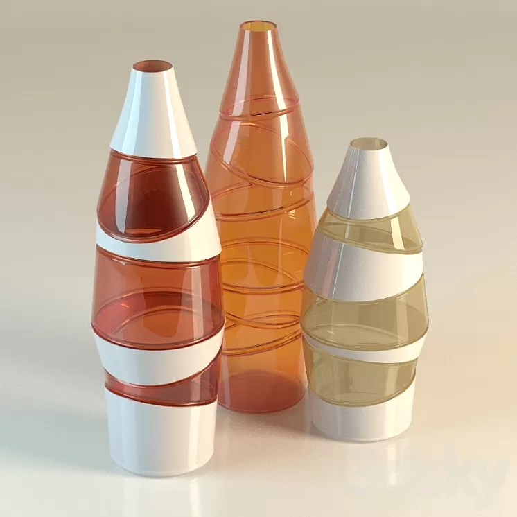 Bottle decor 3D Model