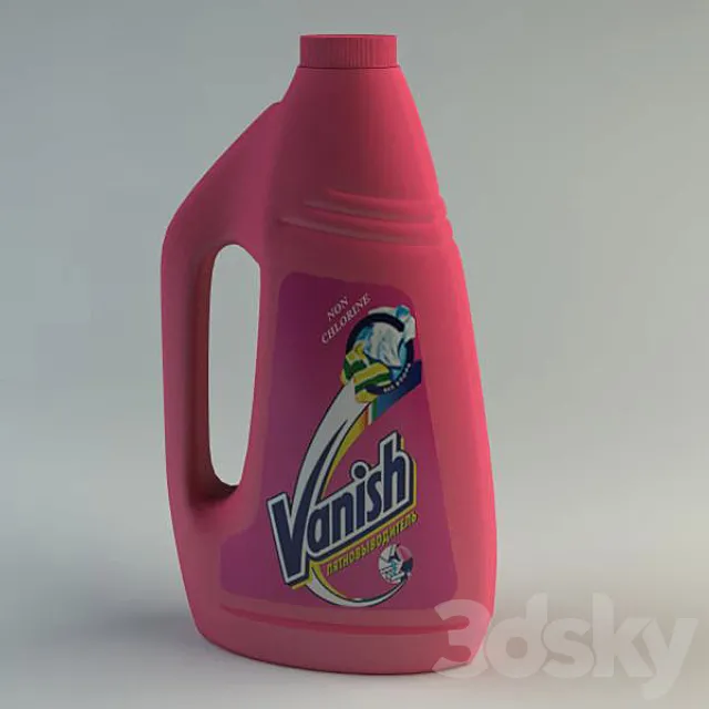 Bottle Vanish 3D Model Bottle Vanish 3D Model