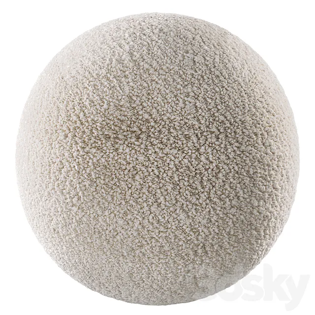 Boucle fabric 2 3D Model