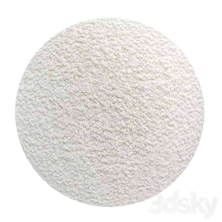 Boucle material 2 3D Model Boucle material 2 3D Model