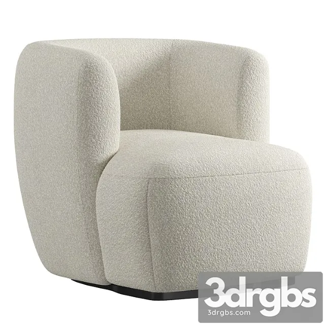 Bouclette Nidou Armchair 1 3D Model Download Bouclette Nidou Armchair 1 3D Model Download