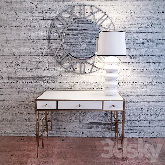 Bouduar Set 3D Model Bouduar Set 3D Model