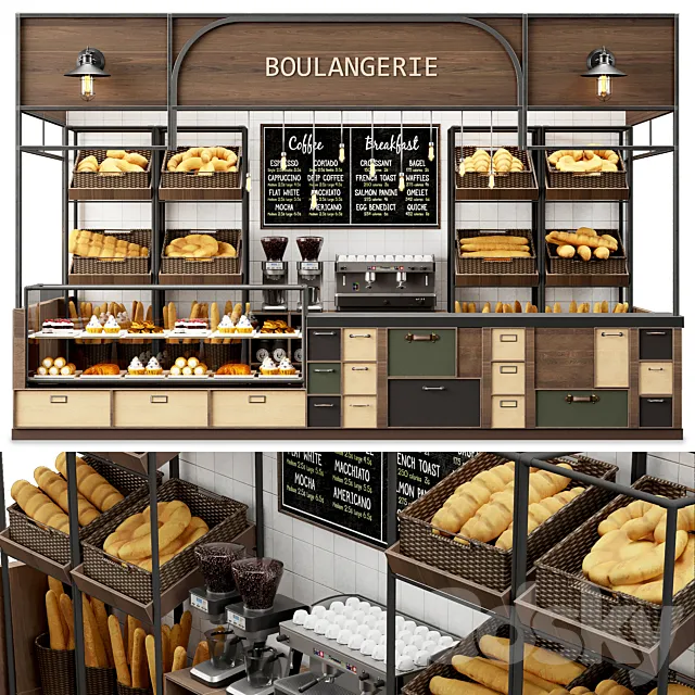 Boulangerie vol 1 3D Model
