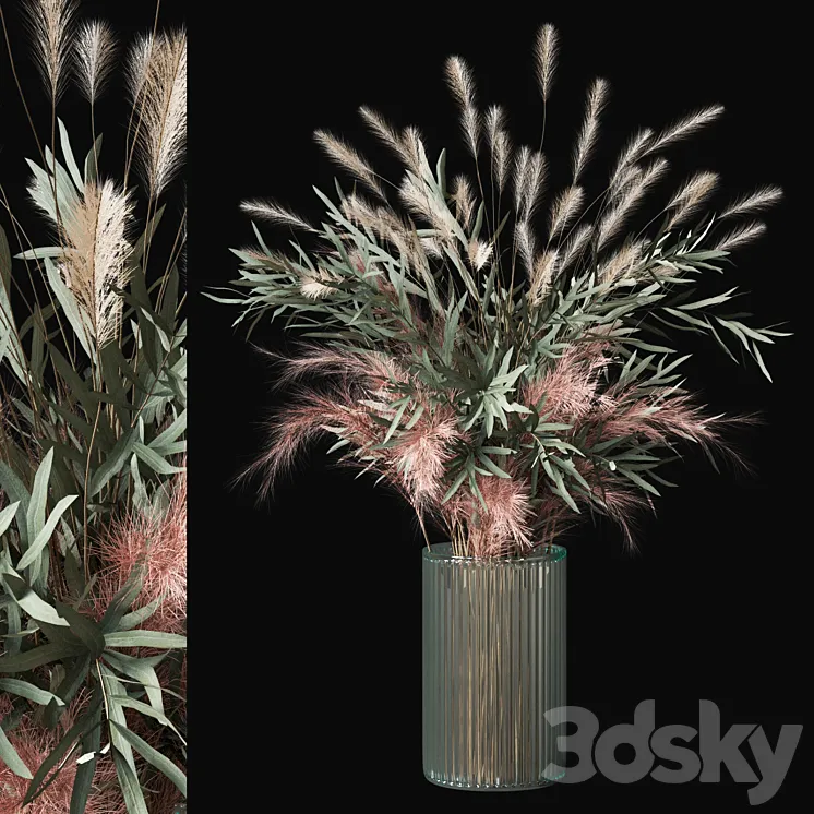 Bouquet Dried flower 04 3D Model Free Download Bouquet Dried flower 04 3D Model Free Download
