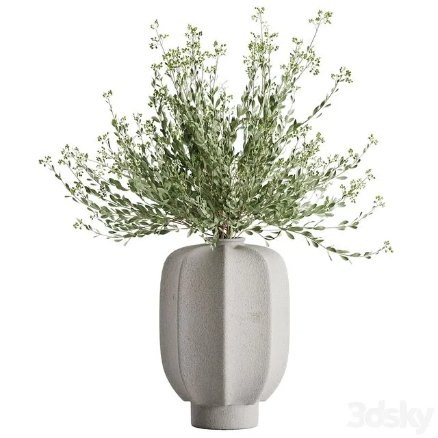 Bouquet green 02 3D Model Bouquet green 02 3D Model