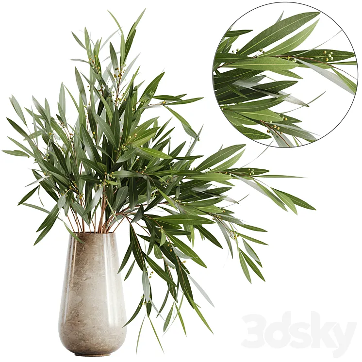 Bouquet green 06 3D Model Free Download Bouquet green 06 3D Model Free Download