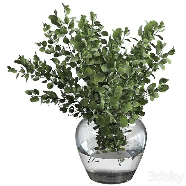 Bouquet green 3D Model