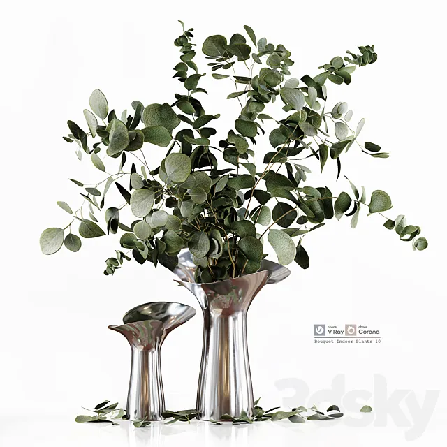 Bouquet Indoor Plants 10 3D Model Bouquet Indoor Plants 10 3D Model