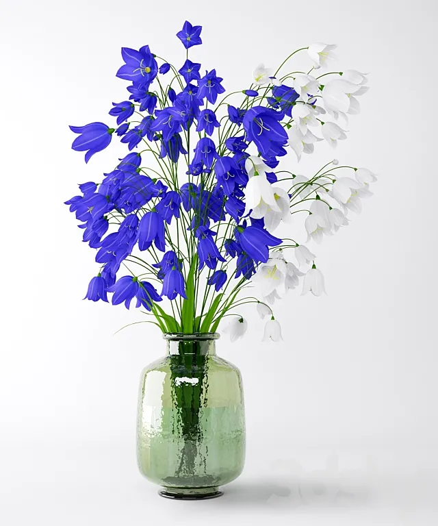 Bouquet of bells 3D Model Bouquet of bells 3D Model