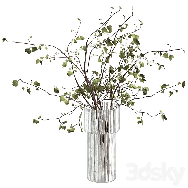 Bouquet of branches 3D Model Free Download Bouquet of branches 3D Model Free Download