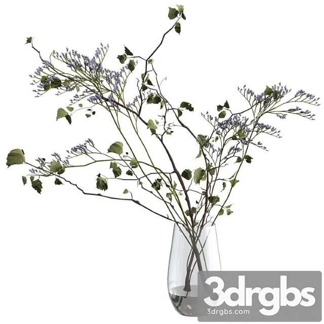 Bouquet of Branches and Flowers 3D Model Download Bouquet of Branches and Flowers 3D Model Download