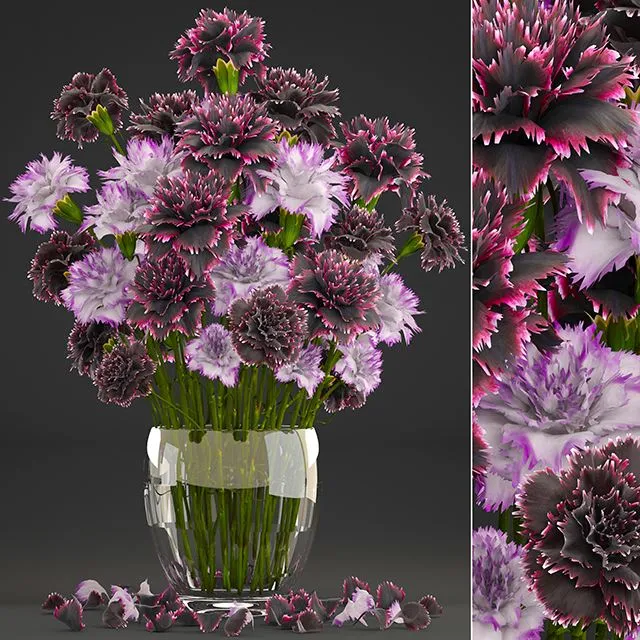 Bouquet of flowers 11 3D Model Bouquet of flowers 11 3D Model