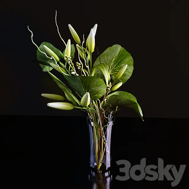 bouquet of flowers 3DModel bouquet of flowers 3DModel