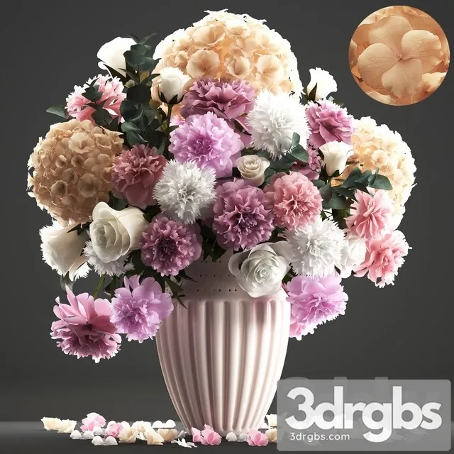 Bouquet of Flowers 61 3D Model Download Bouquet of Flowers 61 3D Model Download