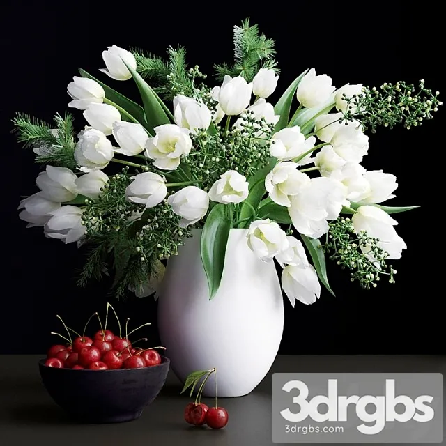 Bouquet of Flowers in a Vase 25 3D Model Download Bouquet of Flowers in a Vase 25 3D Model Download