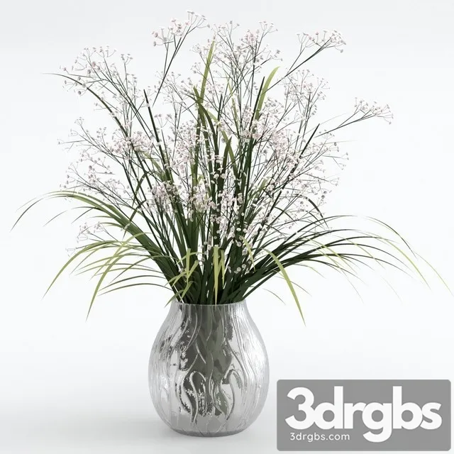 Bouquet of Grass with Flowers 3D Model Download Bouquet of Grass with Flowers 3D Model Download
