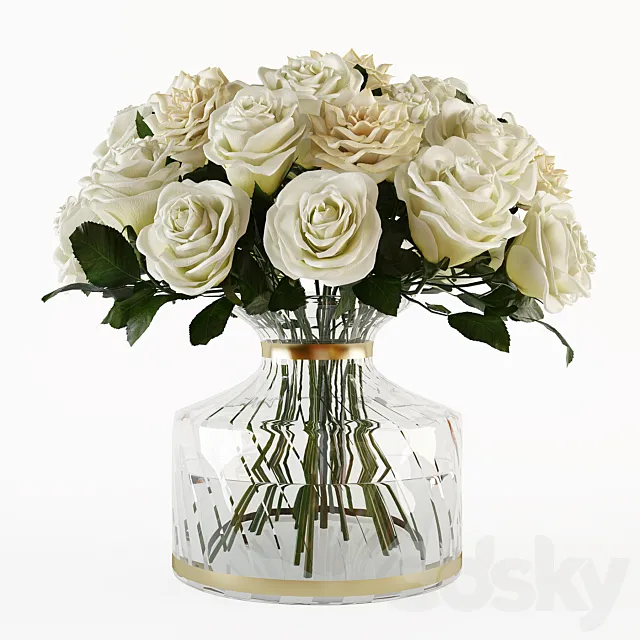 Bouquet of roses 3 3DModel Bouquet of roses 3 3DModel