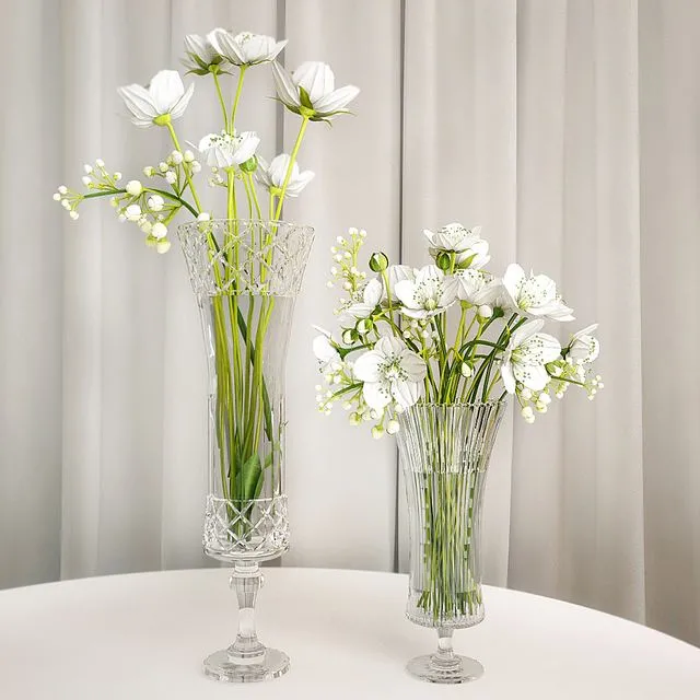 Bouquet of white flowers 3D Model