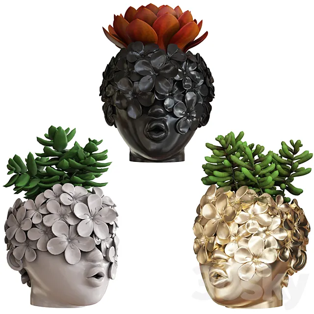 bouquet set 104 3D Model