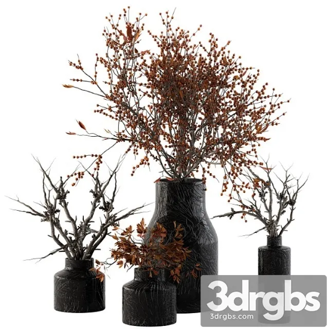 Bouquet Set 11 Dried Branch And Berry 3D Model Download Bouquet Set 11 Dried Branch And Berry 3D Model Download