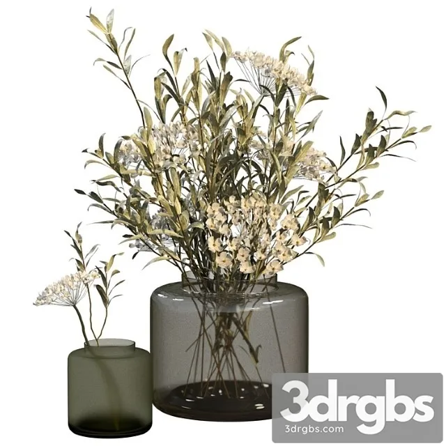 Bouquets In Vases Ikea Konstfull 3D Model Download Bouquets In Vases Ikea Konstfull 3D Model Download