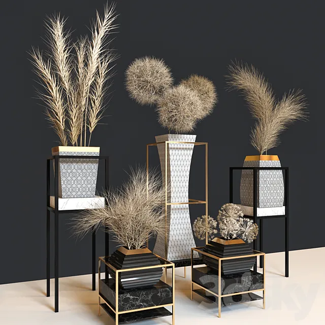 bouquetset_01 3DModel bouquetset_01 3DModel