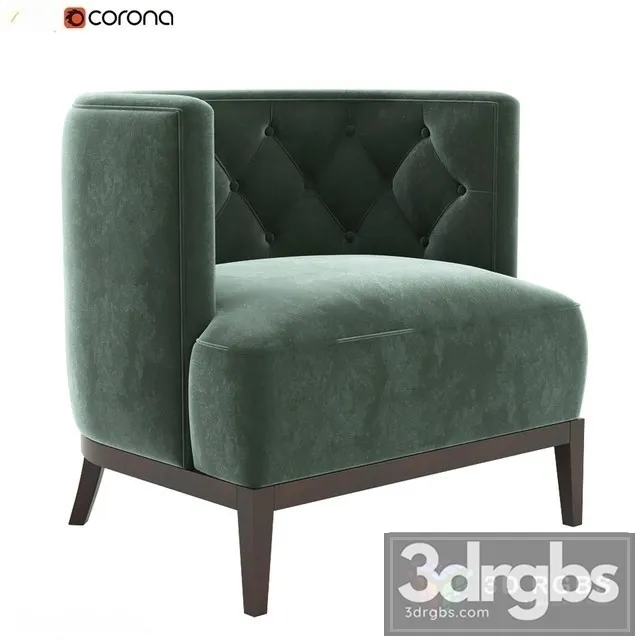 Bourbon Armchair 3D Model Download Bourbon Armchair 3D Model Download