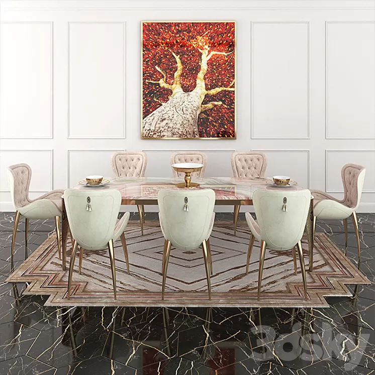 BOVERY VISIONNAIRE SET 3D Model