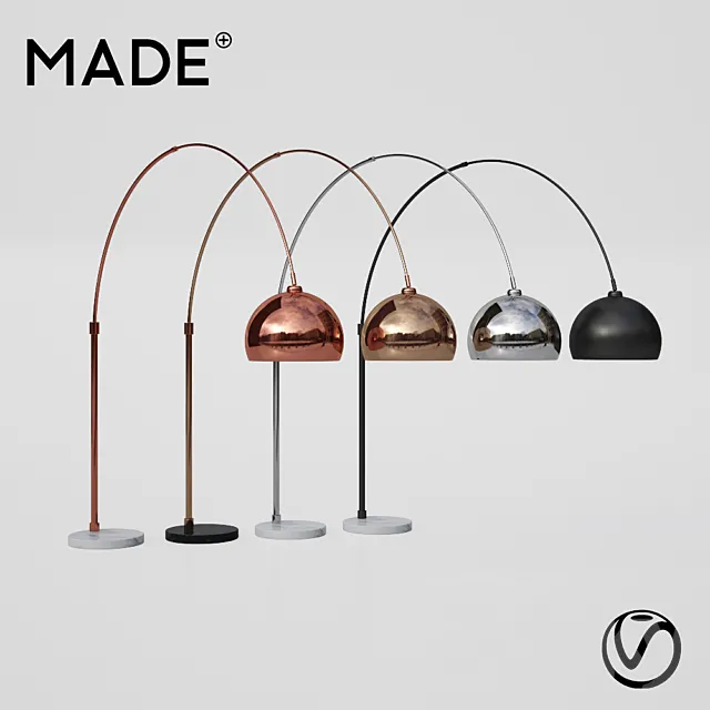 Bow Lamp by Made 3D Model Bow Lamp by Made 3D Model