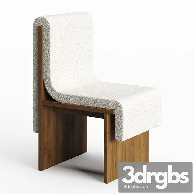 Bower Melt Dining Chair 3D Model Download