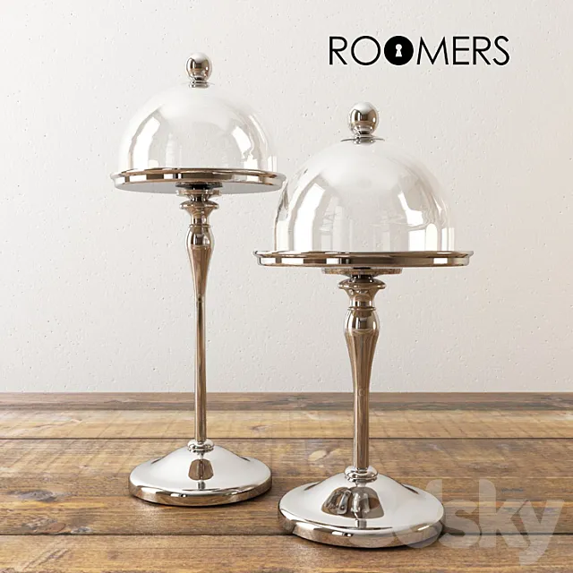 Bowl with lid Roomers 3D Model