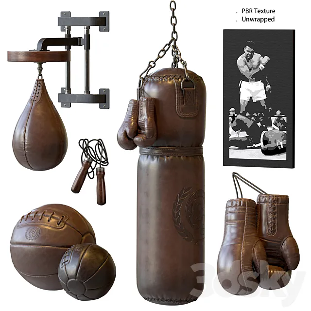 Boxing Equipment 3DModel