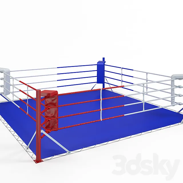 Boxing ring 3D Model