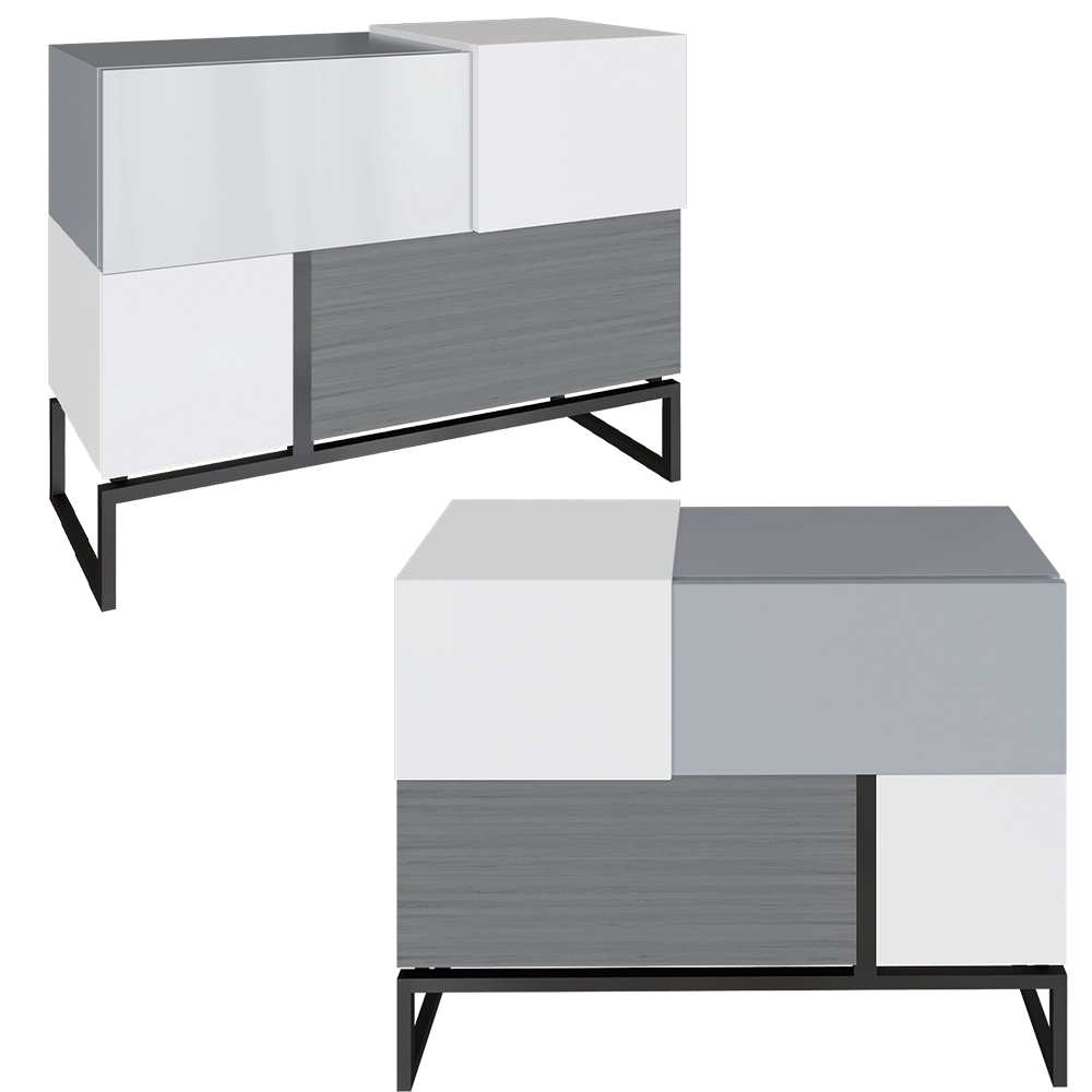 Bozzetti – Sideboard Blokki 120 3D Model